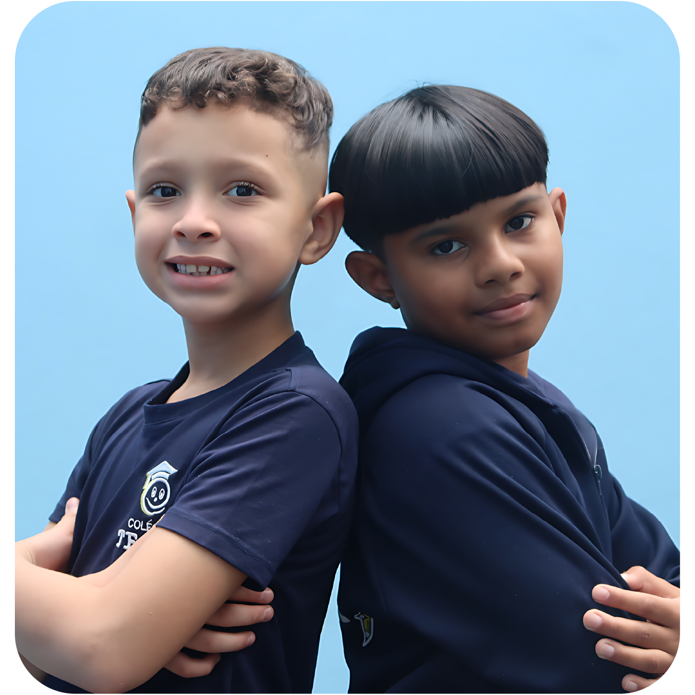 Alunos do Ensino Fundamental 1 do Colégio Tecla