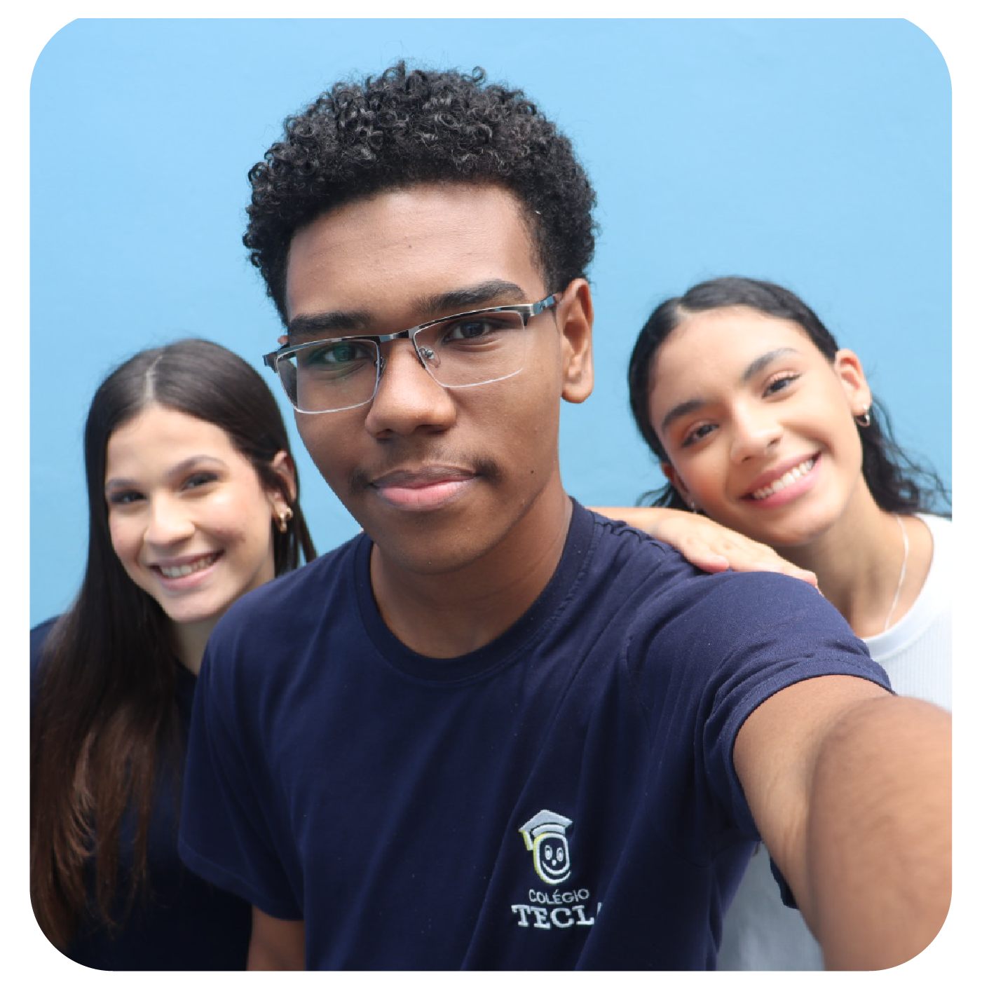 Alunos do Ensino Fundamental 2 do Colégio Tecla