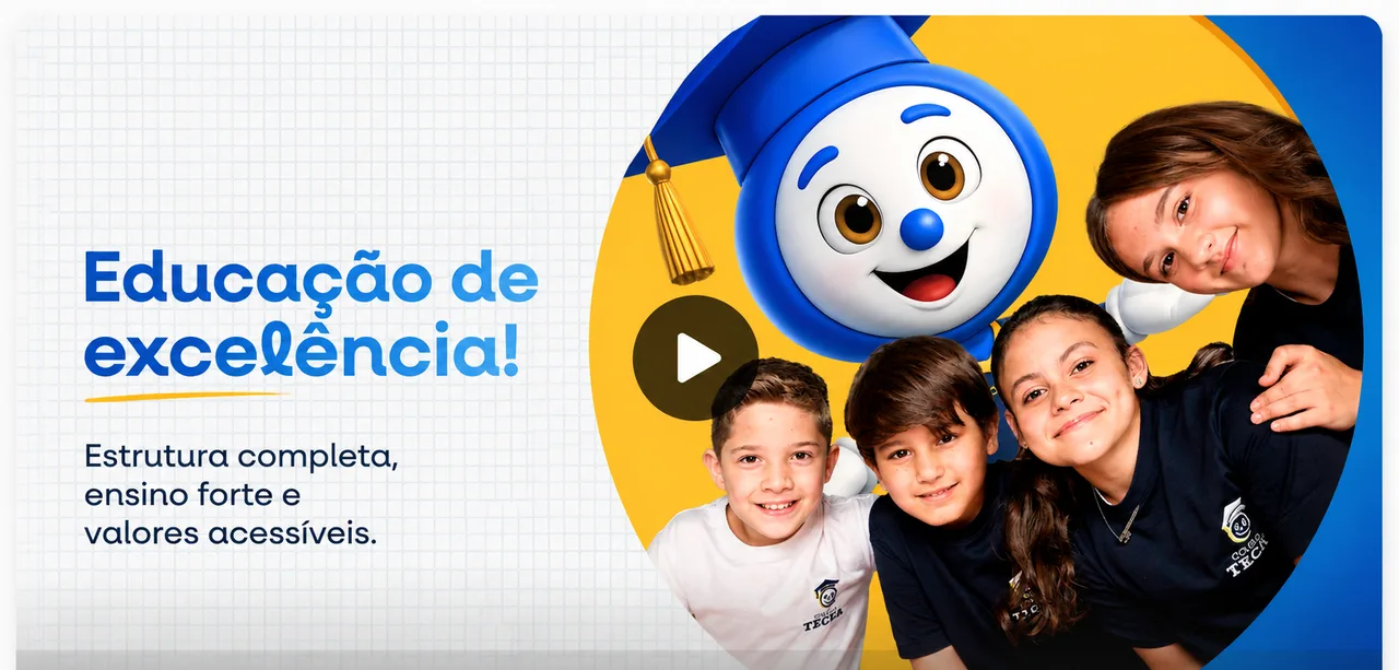 Educação de excelência — estrutura completa, ensino forte e valores acessíveis
